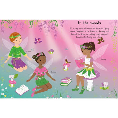 Usborne Summertime Fairies Little Sticker Dolls