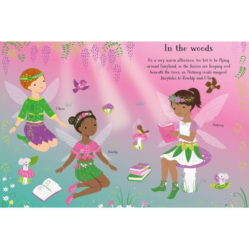 Usborne Summertime Fairies Little Sticker Dolls