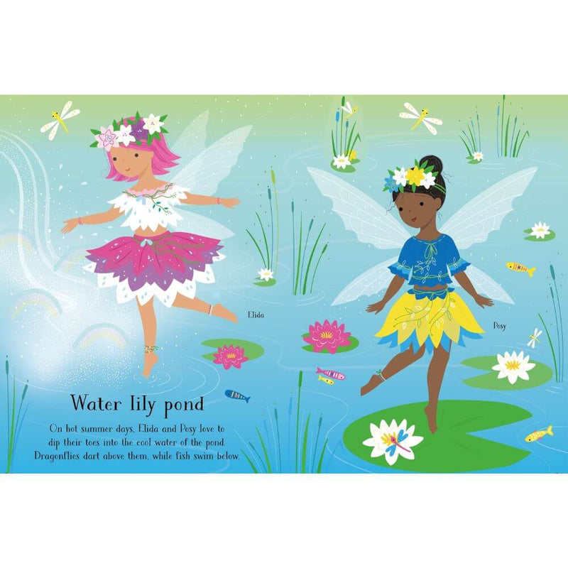 Usborne Summertime Fairies Little Sticker Dolls