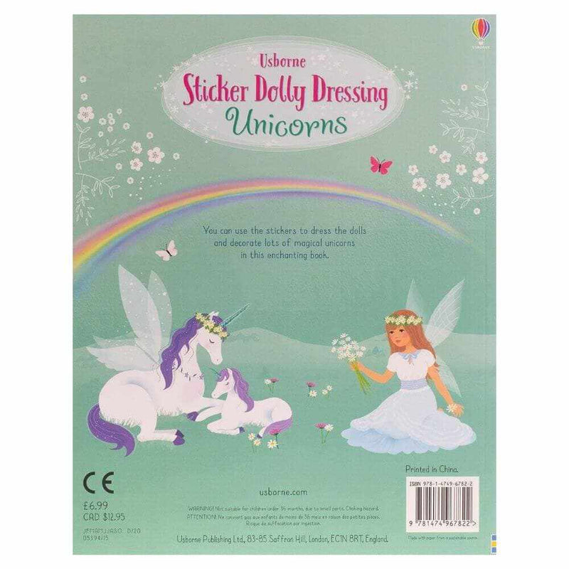 Usborne Unicorns Sticker Dolls