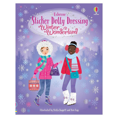Usborne Winter Wonderland Sticker Dolls-The Enchanted Child