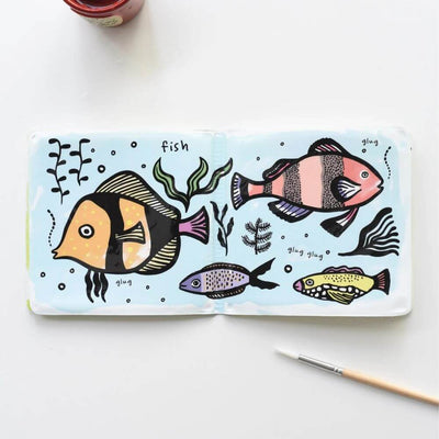 Wee Gallery Who's in the Ocean Bath Book-first_birthday_gifts-baby_gifts-Australia