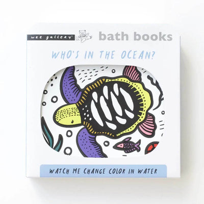 Wee Gallery Who's in the Ocean Bath Book-first_birthday_gifts-baby_gifts-Australia