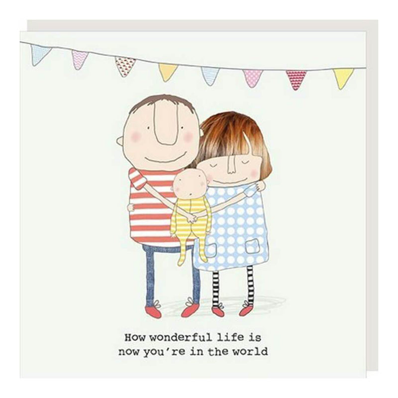 Wonderful Life Baby Card