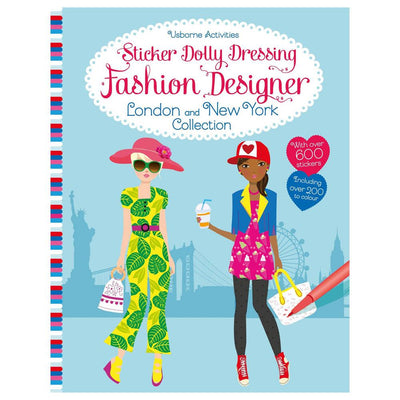 Usborne London & NY Fashion Sticker Dolls