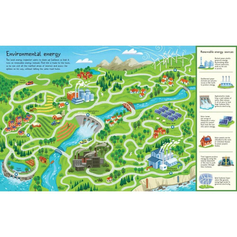 Usborne Planet Earth Maze Book