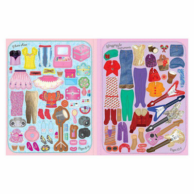 Usborne Popstars Sticker Dolls