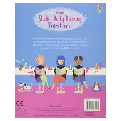 Usborne Popstars Sticker Dolls